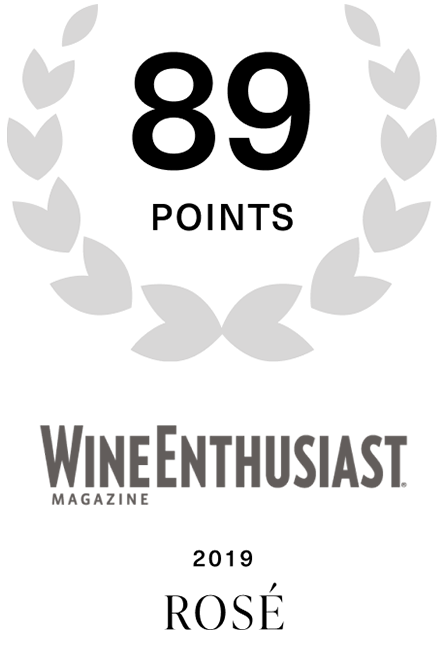 Wine Enthusiast Accolade Maddalena Rose 89 Points